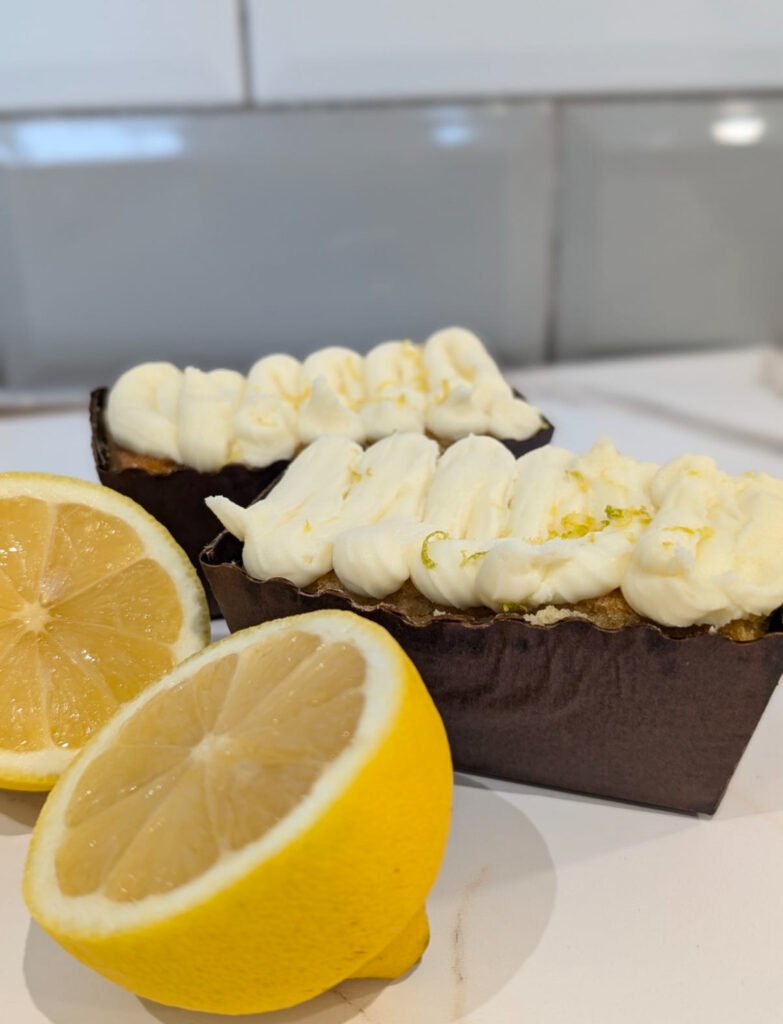 Mini Frosted Lemon Loaf Cake home delivery and wholesale